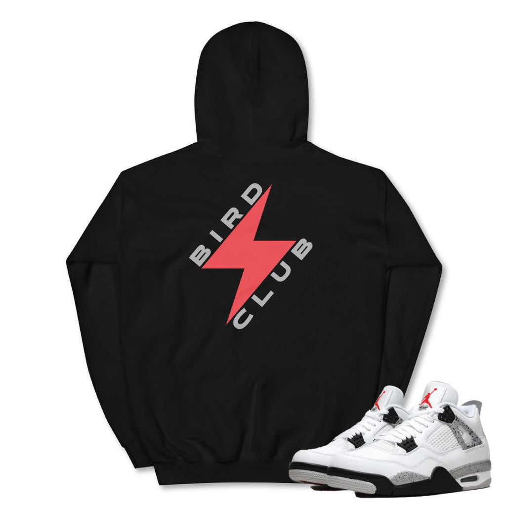 Retro 4 White Cement Rivals Hoodie