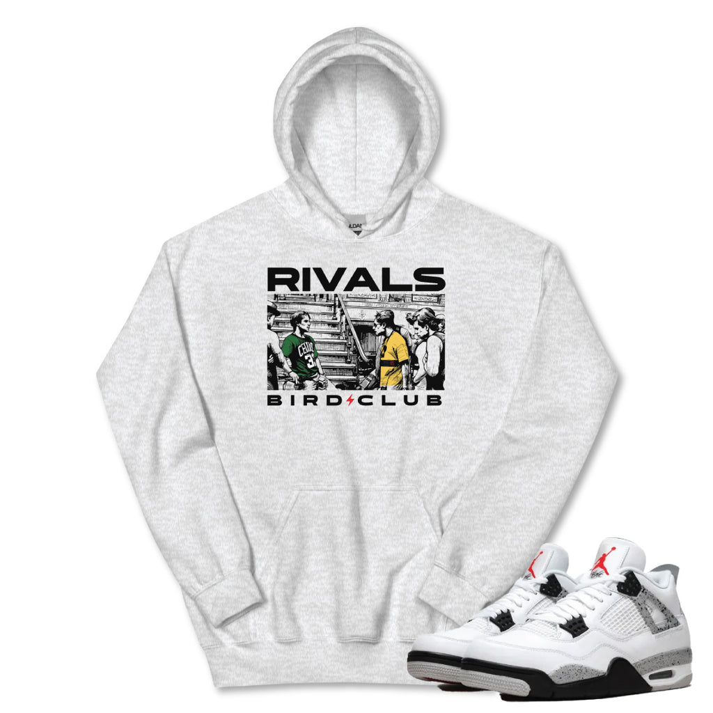 Retro 4 White Cement Rivals Hoodie