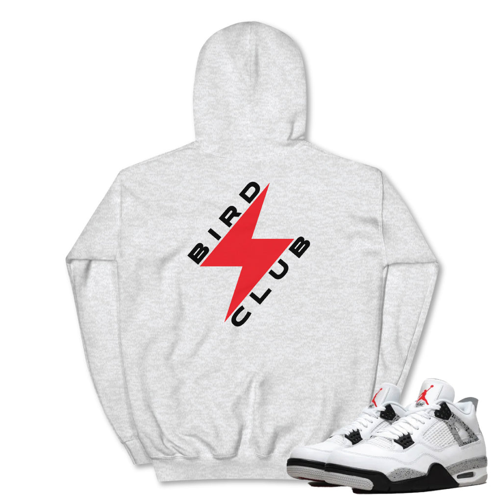 Retro 4 White Cement Rivals Hoodie
