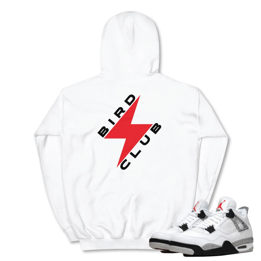 Retro 4 White Cement Rivals Hoodie