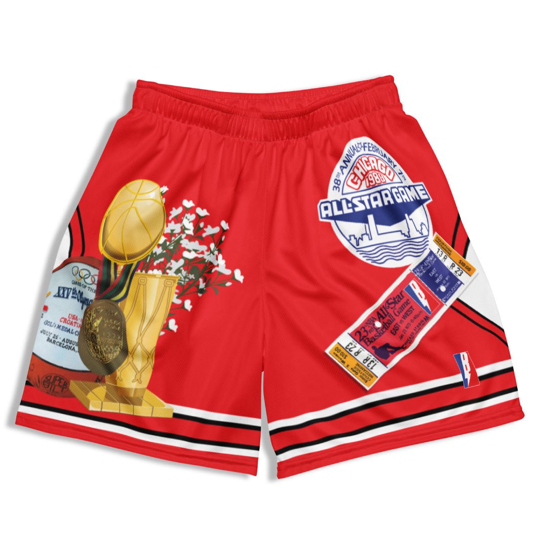 CHICAGO GOAT SHORTS - Sneaker Tees to match Air Jordan Sneakers