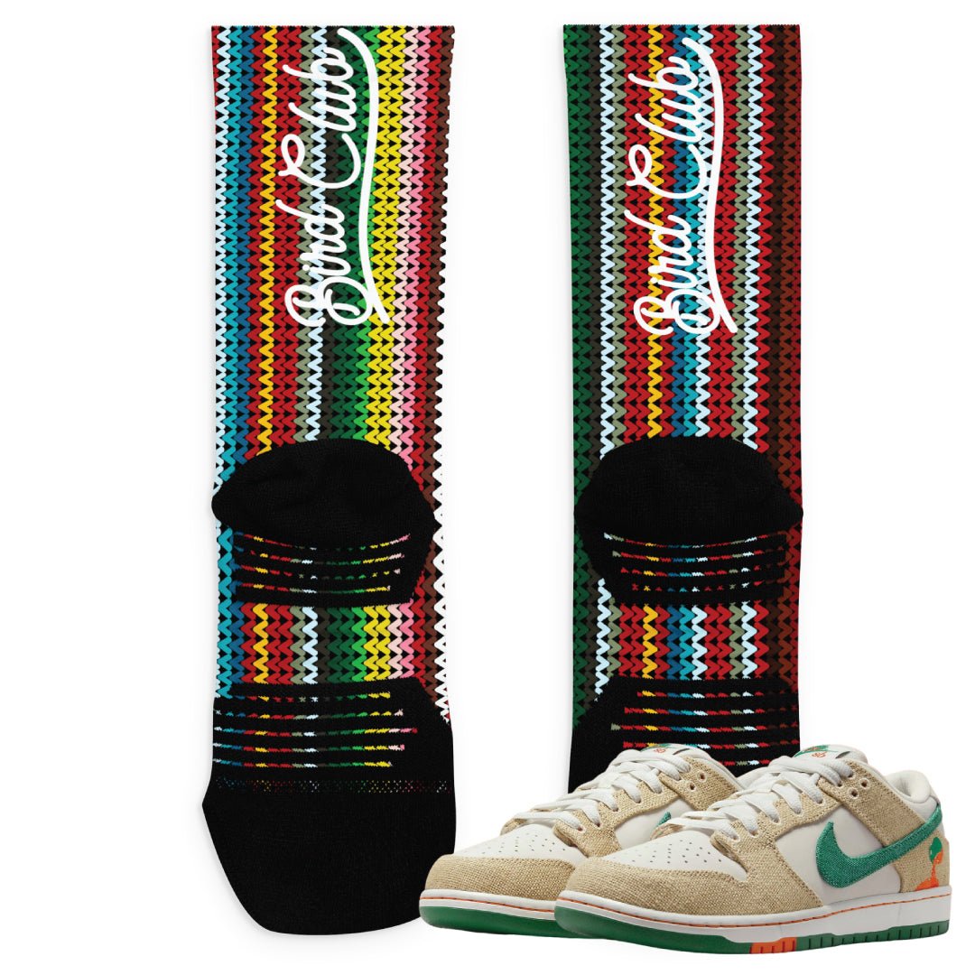 Jarritos Mexican Stitch Socks - Sneaker Tees to match Air Jordan Sneakers