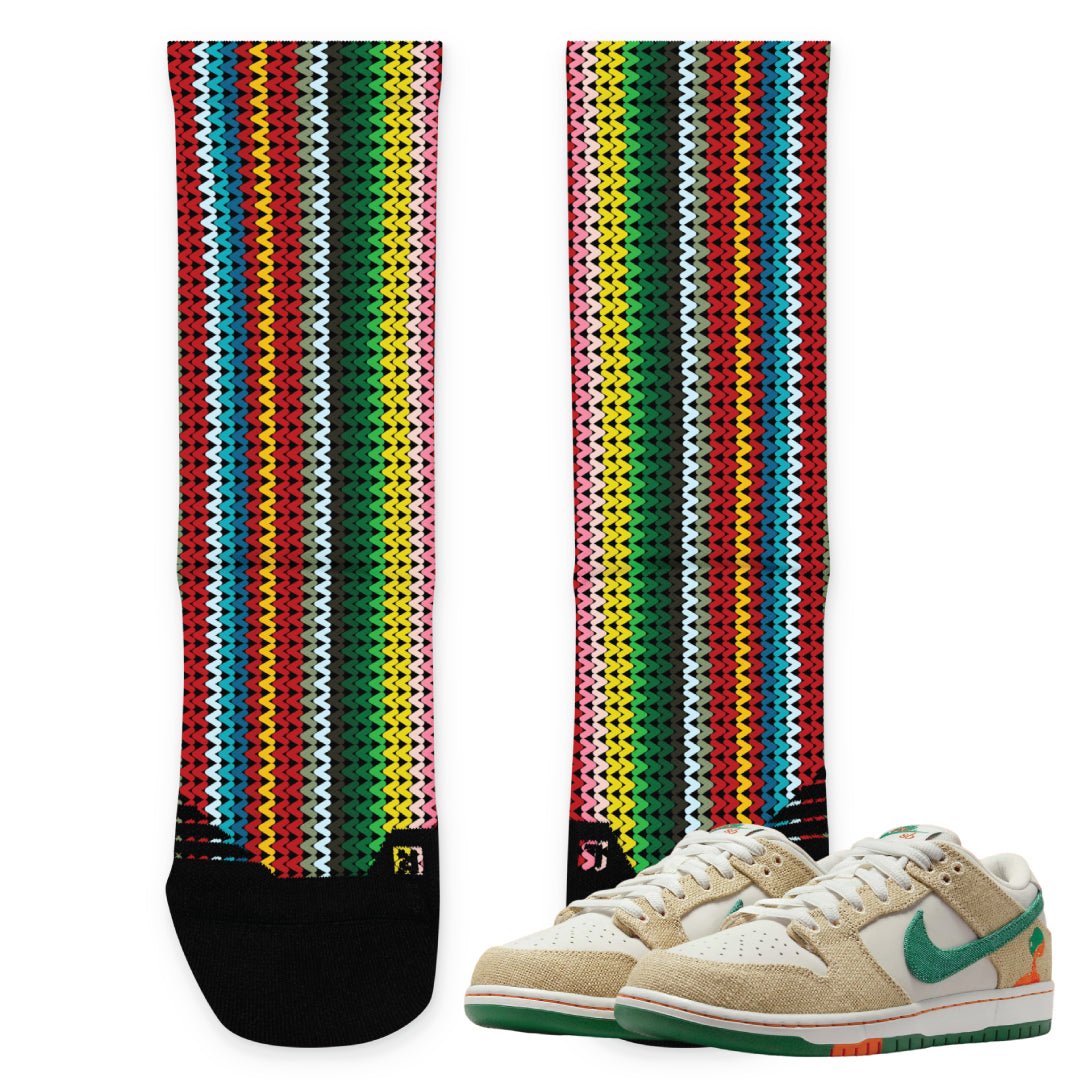 Jarritos Mexican Stitch Socks - Sneaker Tees to match Air Jordan Sneakers