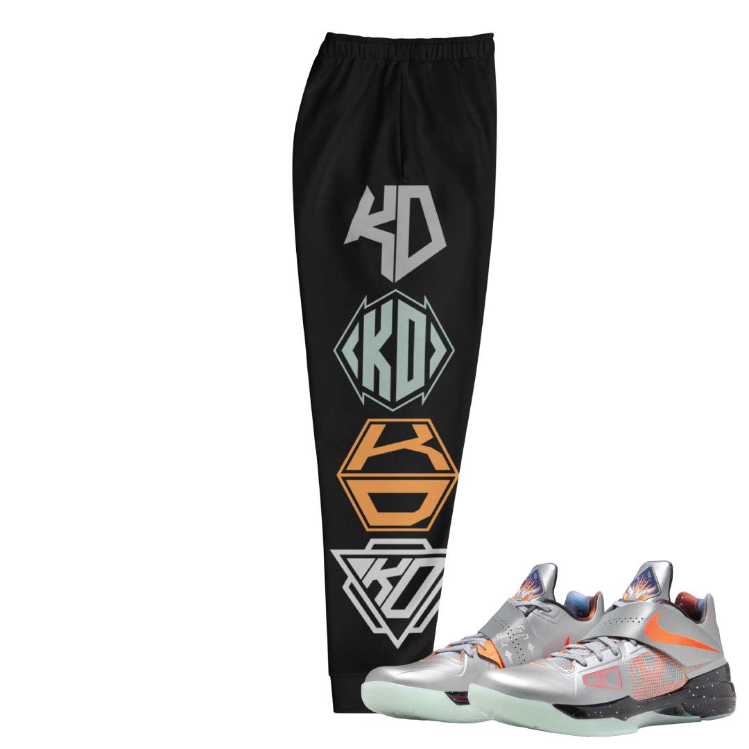 KD 4 Galaxy Logo Joggers - Sneaker Tees to match Air Jordan Sneakers