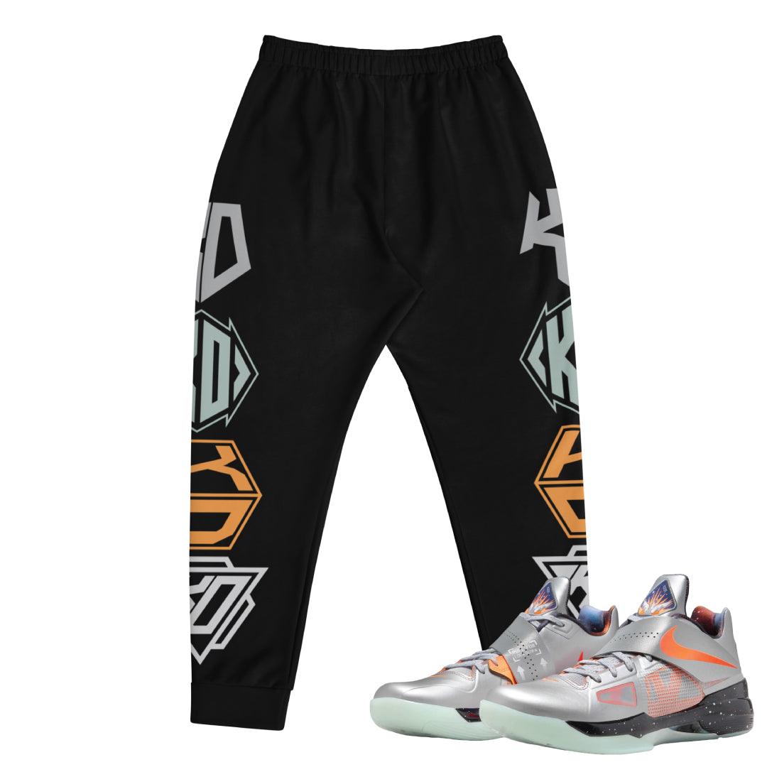 KD 4 Galaxy Logo Joggers - Sneaker Tees to match Air Jordan Sneakers