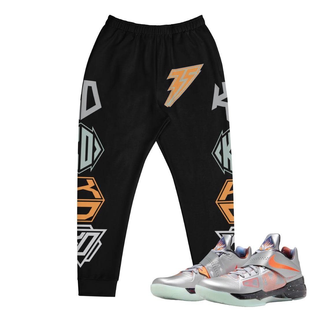 KD 4 Galaxy Logo Joggers - Sneaker Tees to match Air Jordan Sneakers