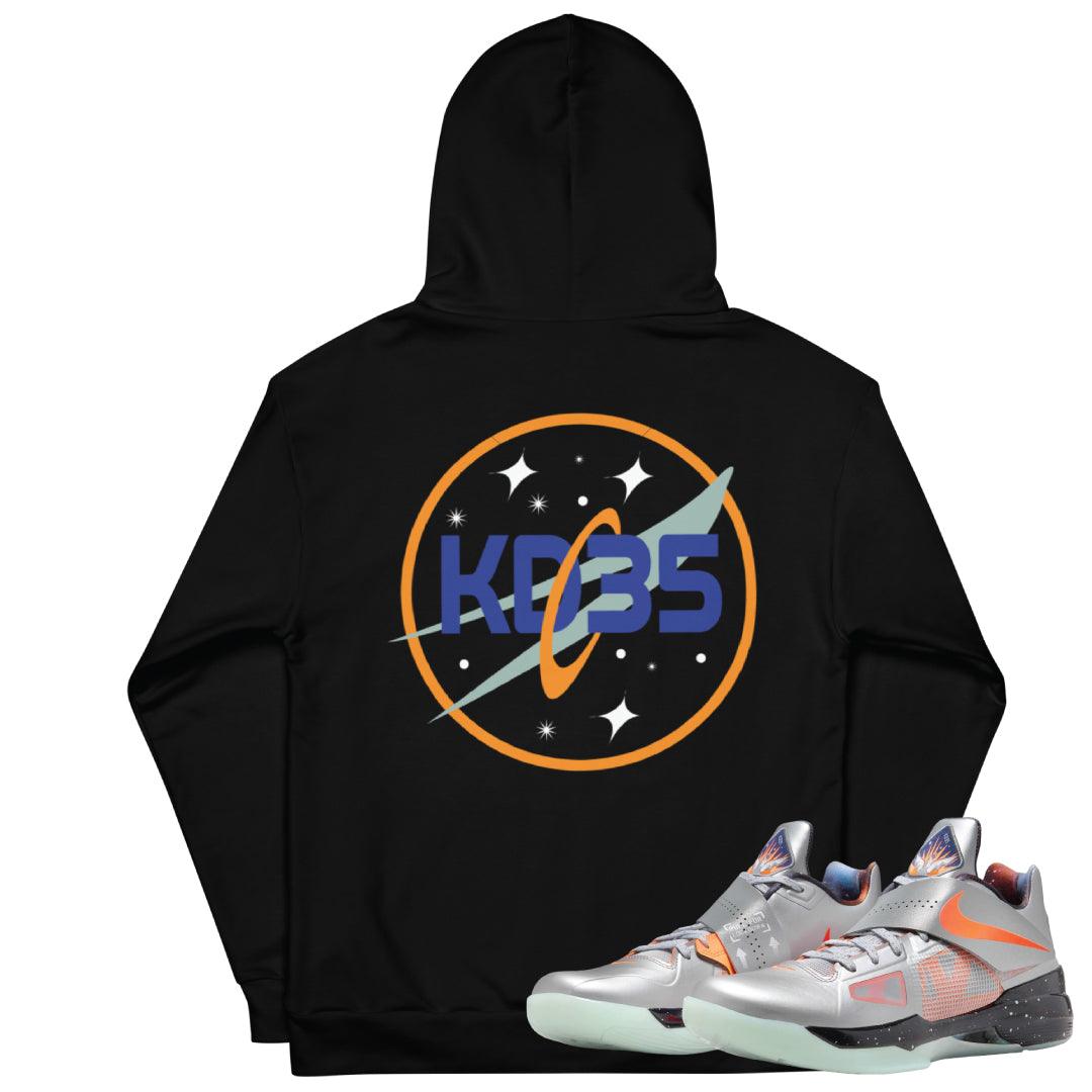 KD 4 Galaxy Logo "Easy Money Sniper"Hoodie - Sneaker Tees to match Air Jordan Sneakers