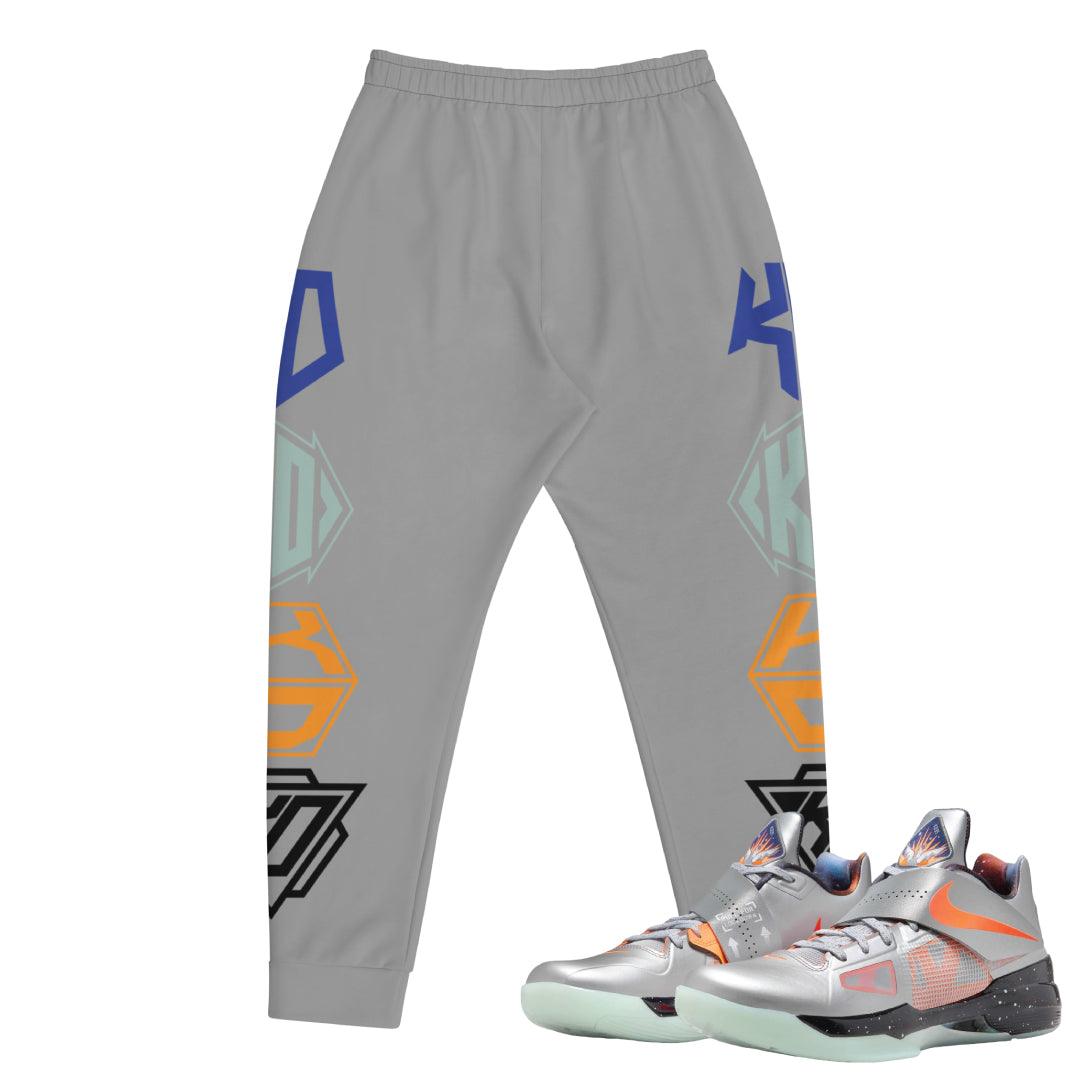 KD 4 Galaxy Logo Joggers - Sneaker Tees to match Air Jordan Sneakers