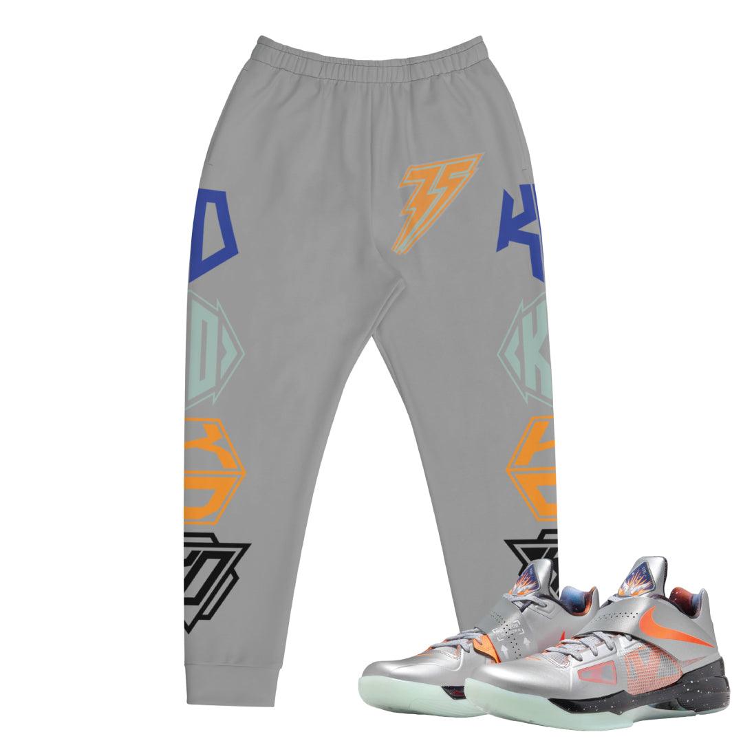 KD 4 Galaxy Logo Joggers - Sneaker Tees to match Air Jordan Sneakers