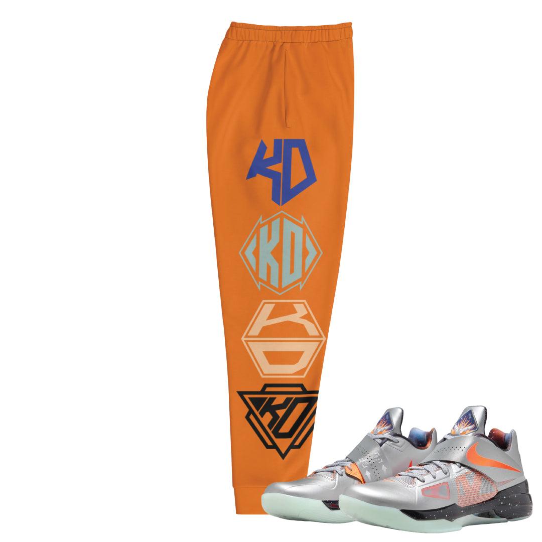 KD 4 Galaxy Logo Joggers - Sneaker Tees to match Air Jordan Sneakers