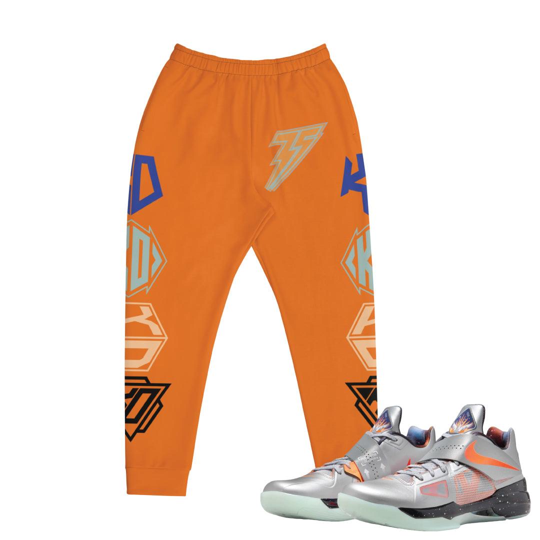 KD 4 Galaxy Logo Joggers - Sneaker Tees to match Air Jordan Sneakers