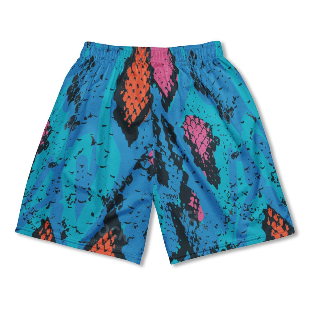 Miami Magic City Basketball Mesh Shorts - Sneaker Tees to match Air Jordan Sneakers