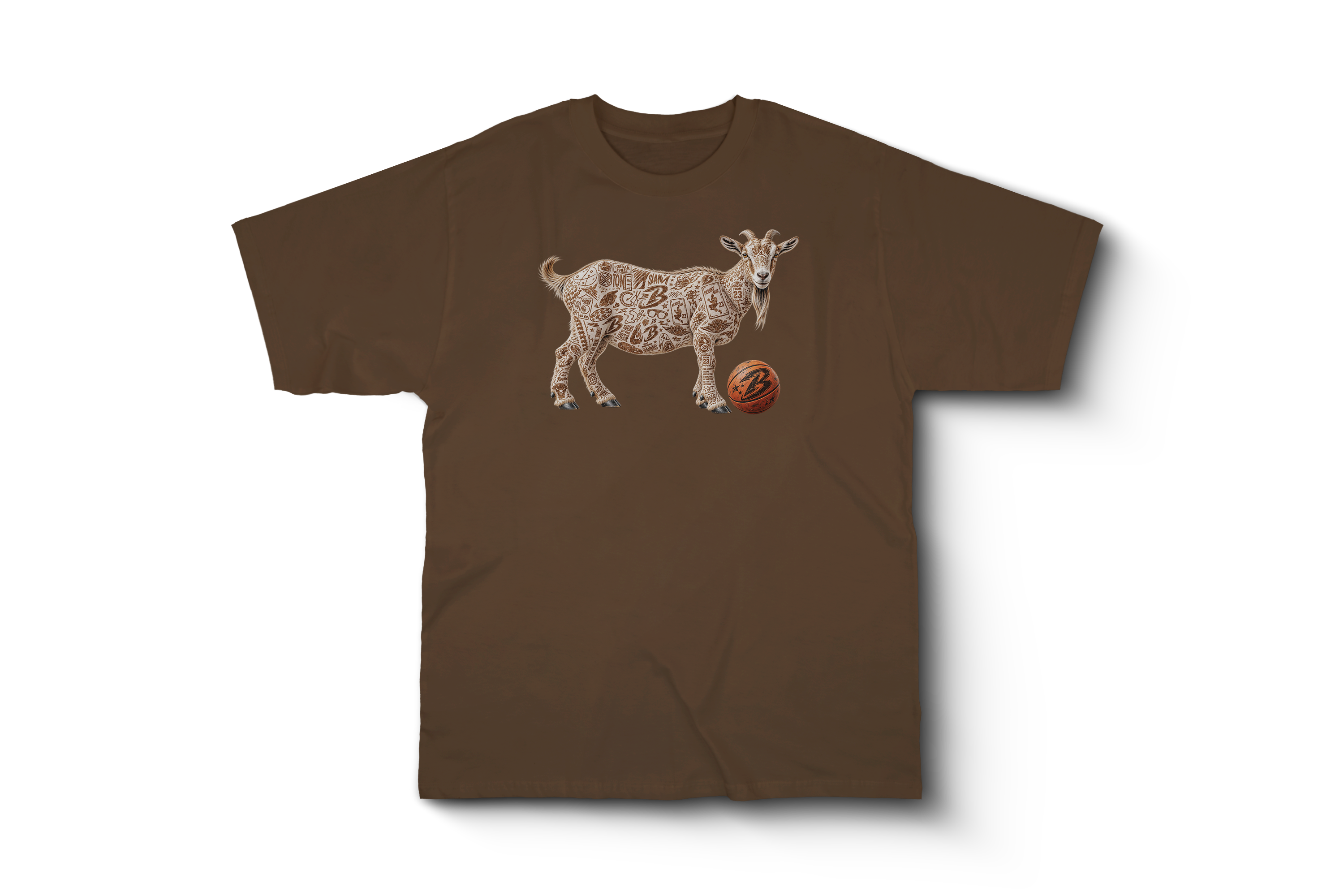 Retro 3 Phantom & Palomino Goat Shirt
