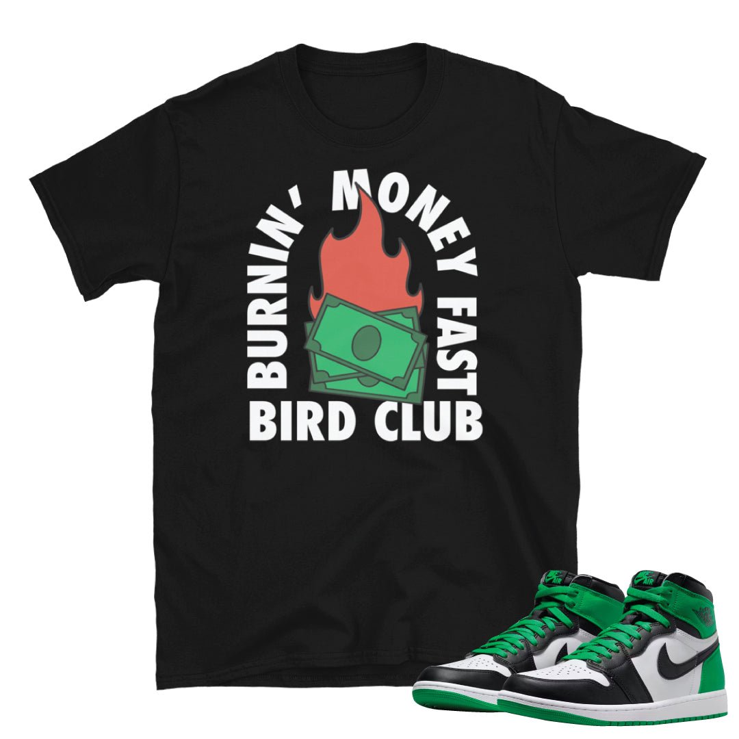 Retro 1 Lucky Green B.M.F Shirt - Sneaker Tees to match Air Jordan Sneakers