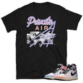 Retro 1 Skyline Private Flight Shirt - Sneaker Tees to match Air Jordan Sneakers
