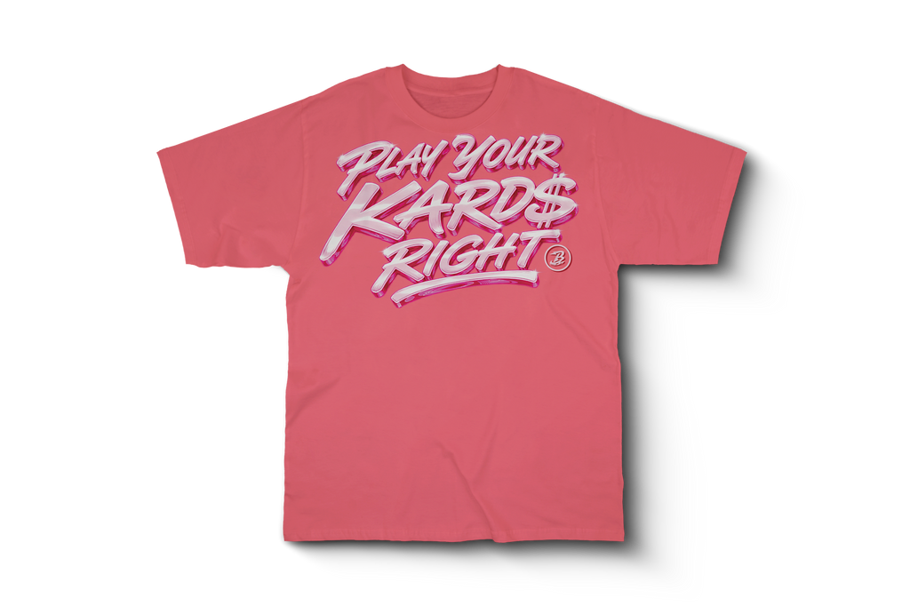 RETRO 1 TRAVIS SCOTT PINK PACK "KARDS" SHIRT