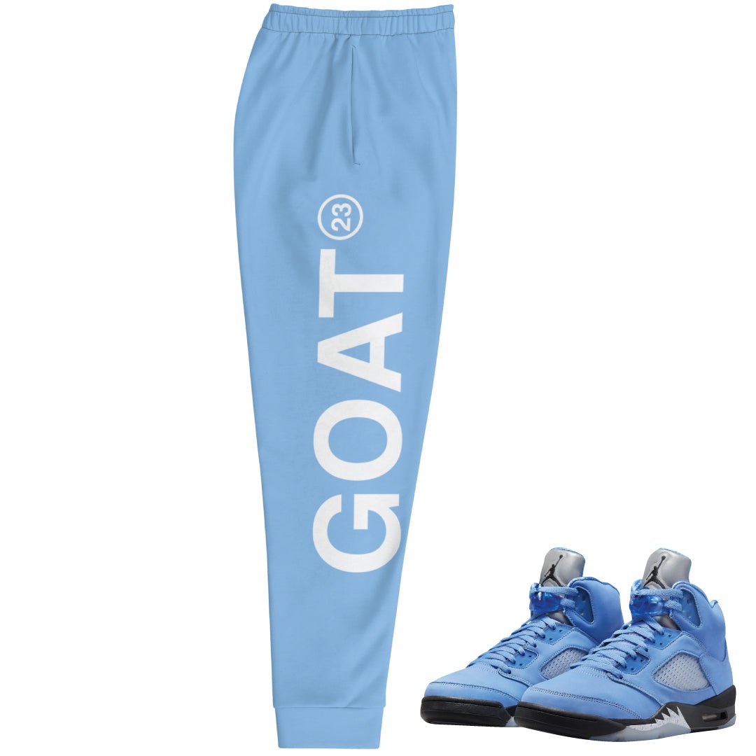Retro 5 UNC Joggers - Sneaker Tees to match Air Jordan Sneakers