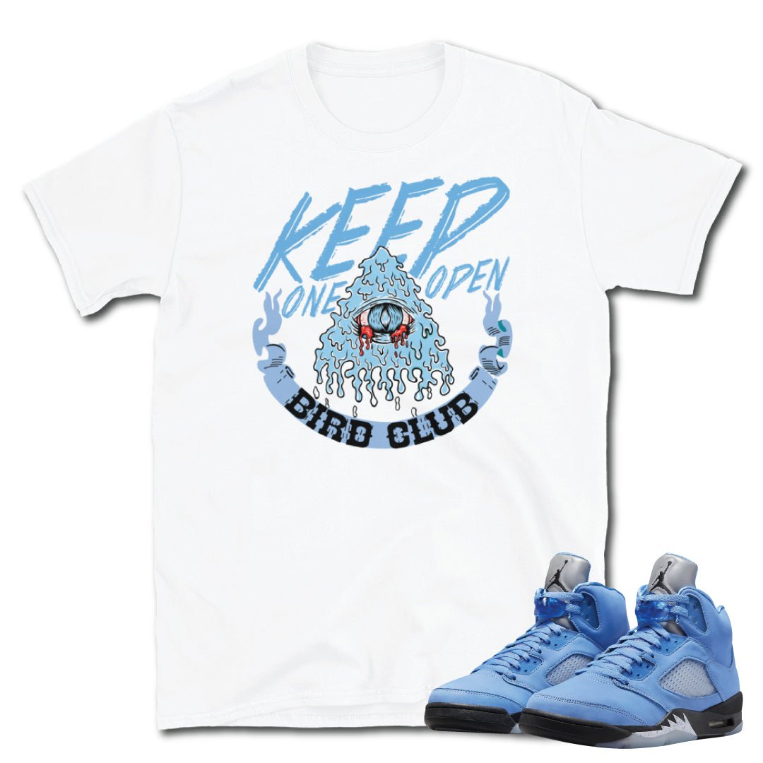 Retro 5 UNC Shirt - Sneaker Tees to match Air Jordan Sneakers