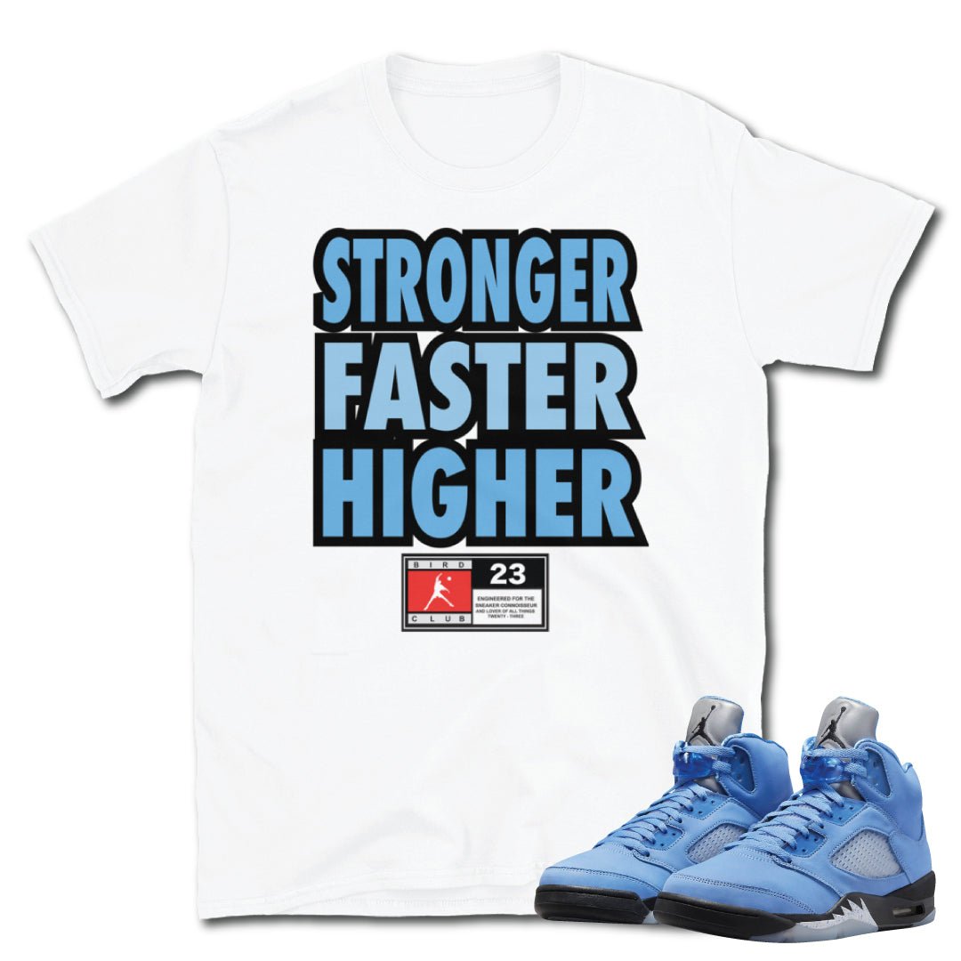 Retro 5 UNC Shirt - Sneaker Tees to match Air Jordan Sneakers