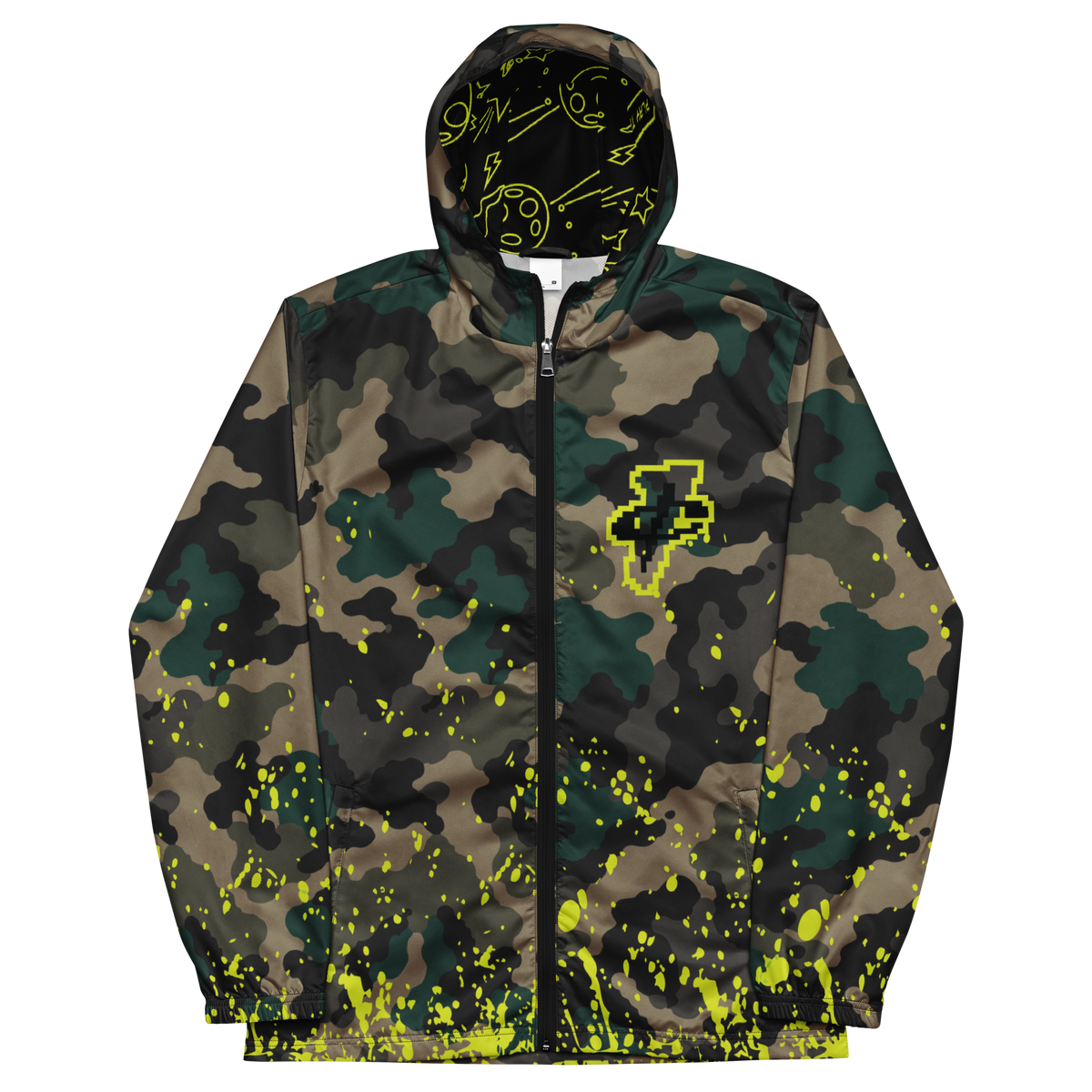 FOAMPOSITE PRO GREEN CAMO WINDBREAKER
