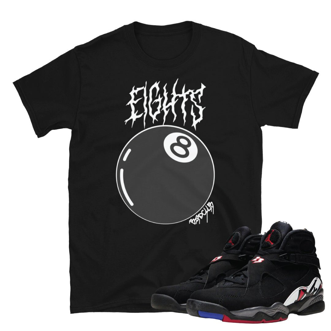 Retro 8 Playoff 8-BALL Shirt - Sneaker Tees to match Air Jordan Sneakers