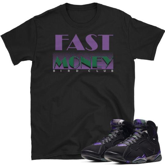 Ray Allen Retro 7 Sneaker Tees - Sneaker Tees to match Air Jordan Sneakers
