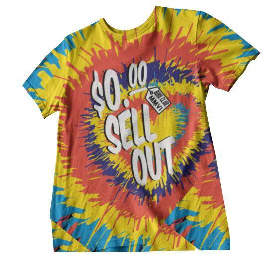 Tie Dye No Sell Out Shirt - Sneaker Tees to match Air Jordan Sneakers