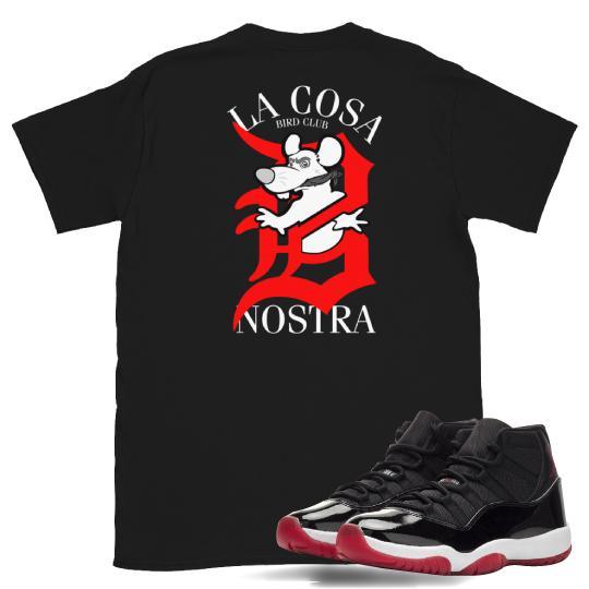 Retro 11 Bred Shirt to match - Sneaker Tees to match Air Jordan Sneakers