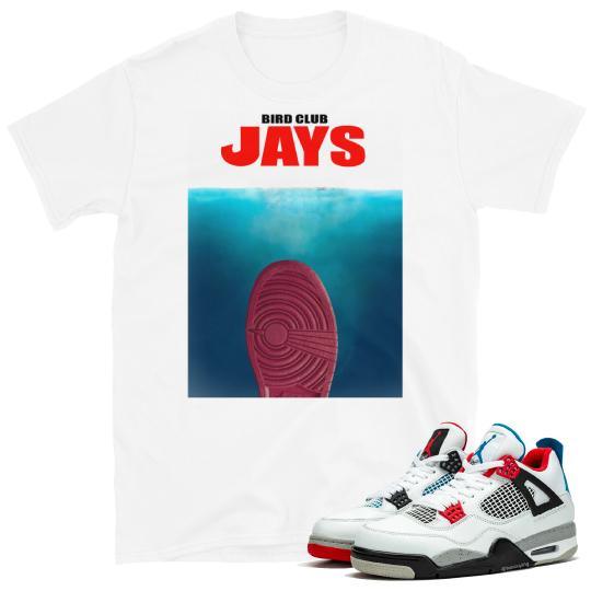 RETRO 4 WHAT THE JORDAN SHIRT - Sneaker Tees to match Air Jordan Sneakers