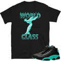 Retro Jordan Island Green Shirt - Sneaker Tees to match Air Jordan Sneakers