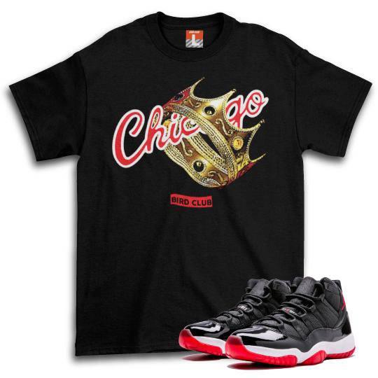 BRED 11 SNEAKER TEE - Sneaker Tees to match Air Jordan Sneakers