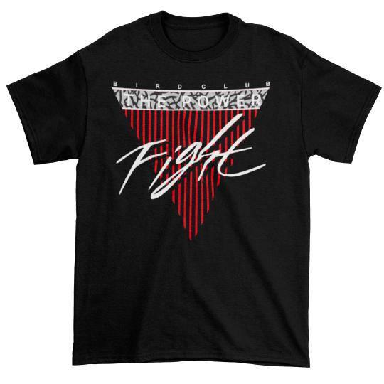 RETRO 3 red cement shirt - Sneaker Tees to match Air Jordan Sneakers