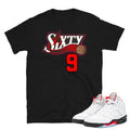 Jordan 5 69 points shirt - Sneaker Tees to match Air Jordan Sneakers