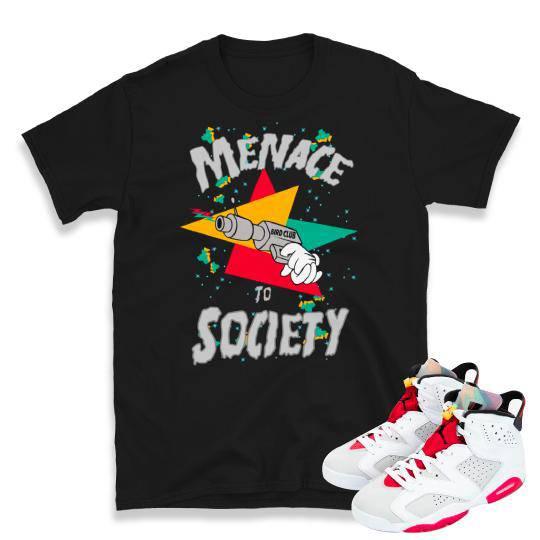 Jordan 6 Hare Sneaker tee - Sneaker Tees to match Air Jordan Sneakers