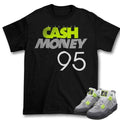 Retro Jordan 4 Grey Volt shirt - Sneaker Tees to match Air Jordan Sneakers