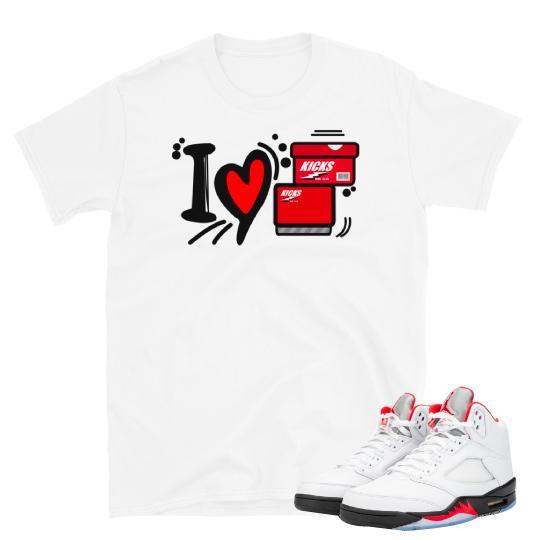 Retro 5 69 points sneaker shirt - Sneaker Tees to match Air Jordan Sneakers