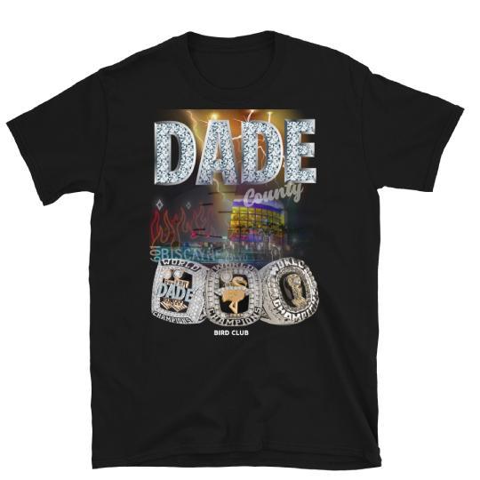 DADE COUNTY HEAT RINGS OF FIRE - Sneaker Tees to match Air Jordan Sneakers