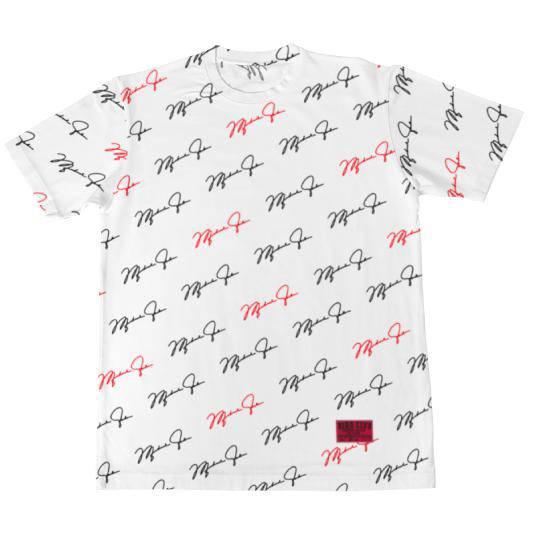 MJ Autograph Shirt - Sneaker Tees to match Air Jordan Sneakers