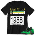 RETRO 5 OREGON ELEVATE SHIRT - Sneaker Tees to match Air Jordan Sneakers