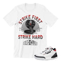 RETRO 3 DENIM CLEAR TAB SHIRT - Sneaker Tees to match Air Jordan Sneakers
