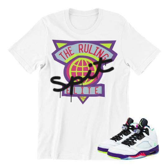 Retro 5 Bel Air Shirt - Sneaker Tees to match Air Jordan Sneakers