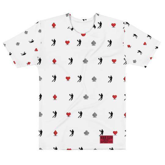 JORDAN GAMBLING PLAYING CARD SHIRT - Sneaker Tees to match Air Jordan Sneakers