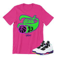 RETRO 5 BEL AIR SHIRT - Sneaker Tees to match Air Jordan Sneakers
