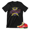 What The 5 Jordan shirt - Sneaker Tees to match Air Jordan Sneakers
