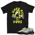 Air Max 95 OG Neon shirt - Sneaker Tees to match Air Jordan Sneakers