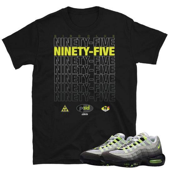 Air Max 95 OG matching shirt - Sneaker Tees to match Air Jordan Sneakers
