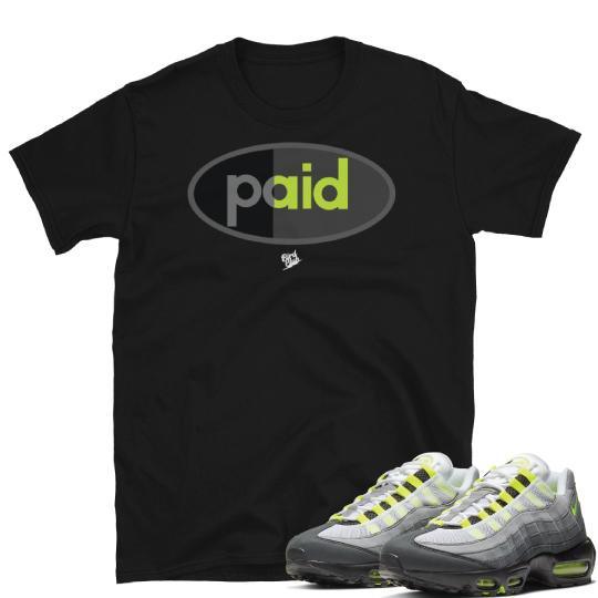 Air Max 95 shirt - Sneaker Tees to match Air Jordan Sneakers