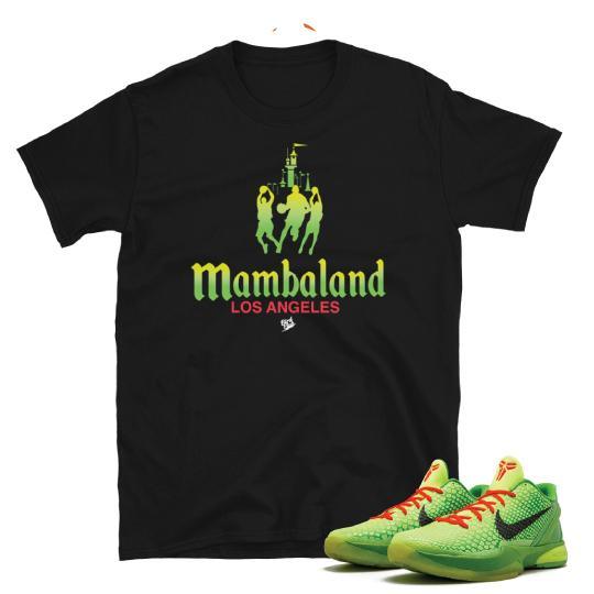 Grinch Kobe Shirt - Sneaker Tees to match Air Jordan Sneakers