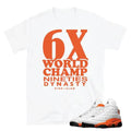 Starfish Jordan 13 Shirt - Sneaker Tees to match Air Jordan Sneakers