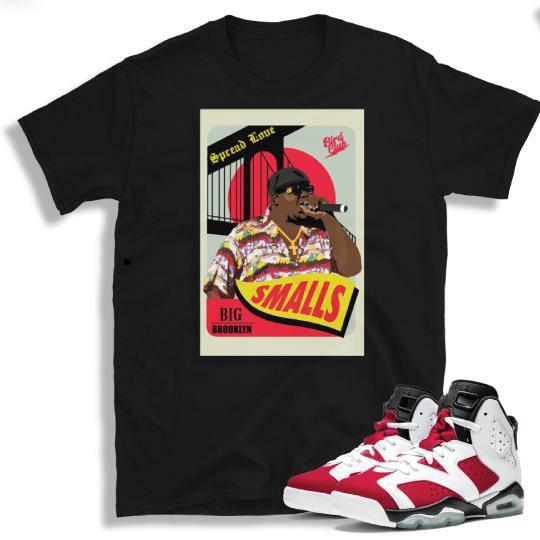 Carmine Jordan 6 shirts - Sneaker Tees to match Air Jordan Sneakers